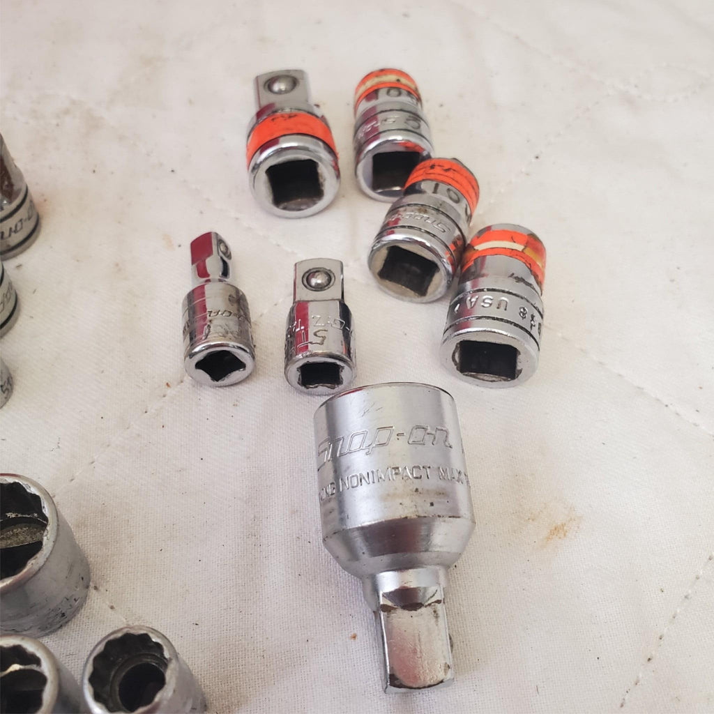 Lot of Various Snap-On Assorted Drive Point Sockets LOT 539
