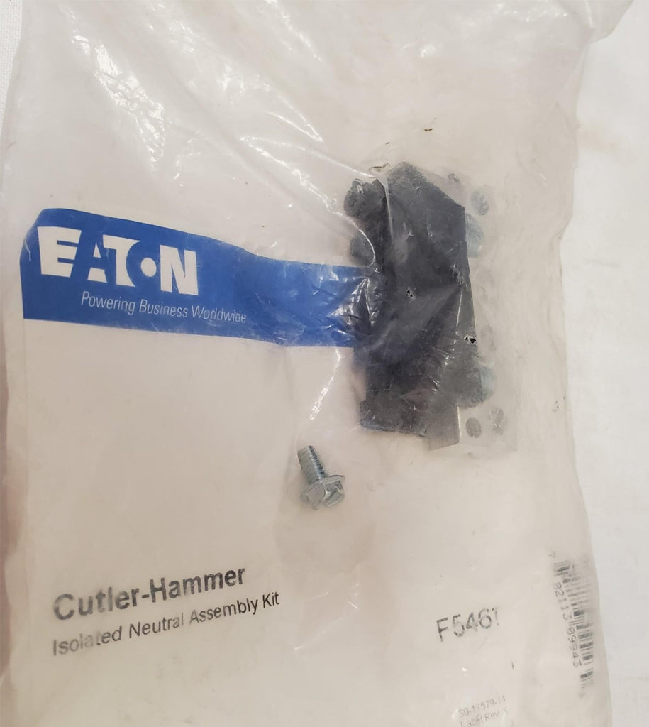 Eaton Bina Cutler Hammer Isolated Neutral Assembly Kit