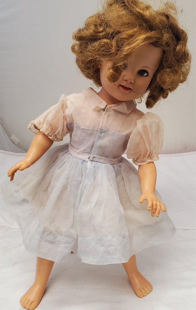 Ideal 1950s Shirley Temple Flirty Eyes Doll