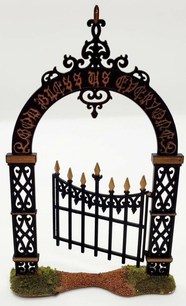 Heritage Village Collection Dept 56 - Victorian Wrought Iron Gate ONLY