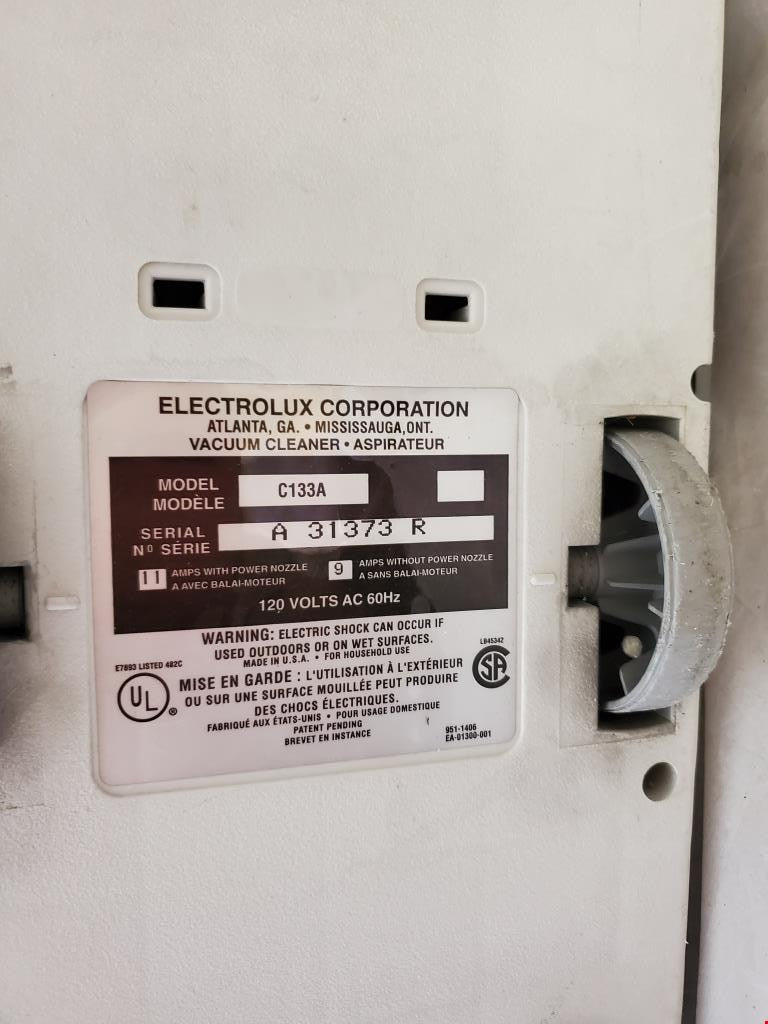 Electrolux Guardian Epic Series 8000 Vacuum Cleaner C133A