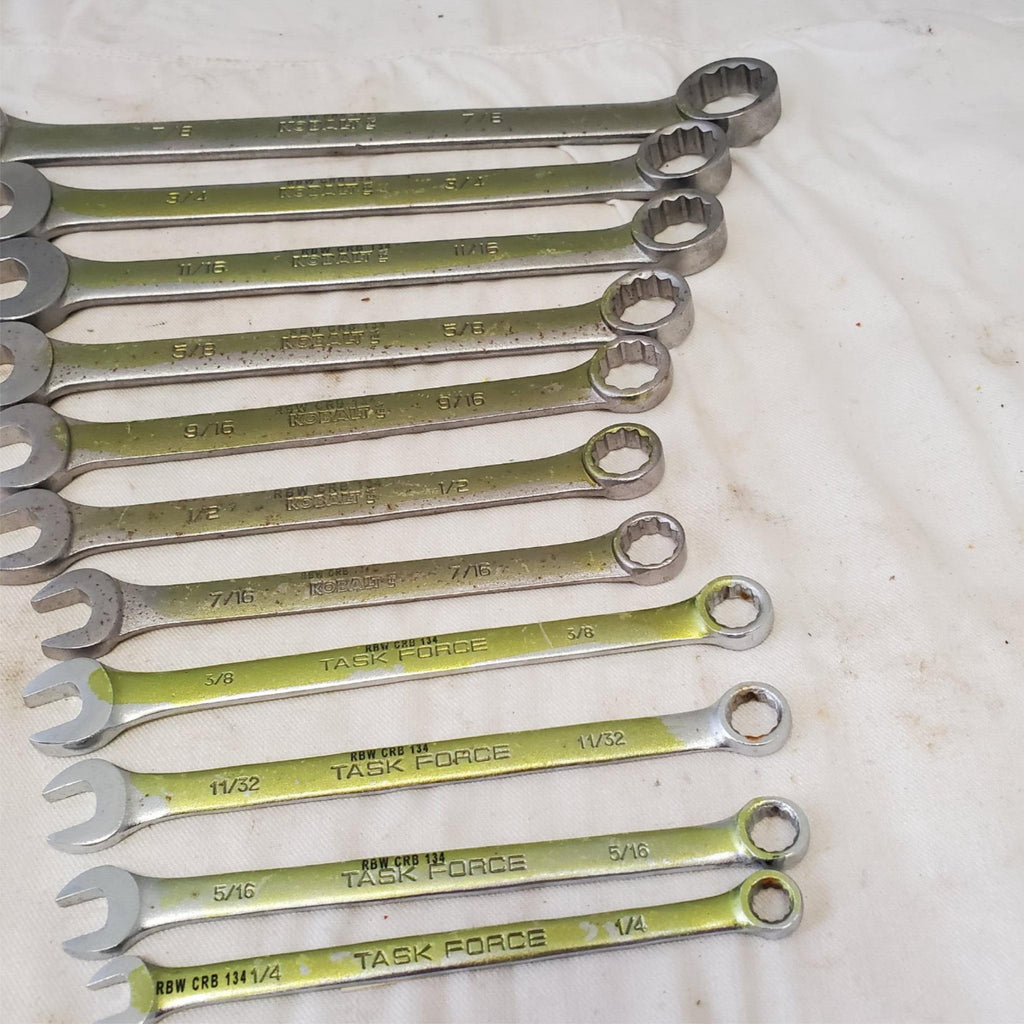 Lot of Assorted Combination Wrench Set Hand Tool LOT 471