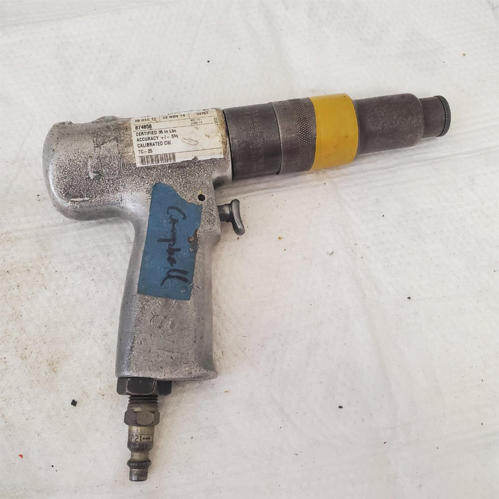 Cleco 8RSAPT-10 Pneumatic Pistol Grip 1/4" Air Tool Screwdriver/Nutrunner  TTT-6