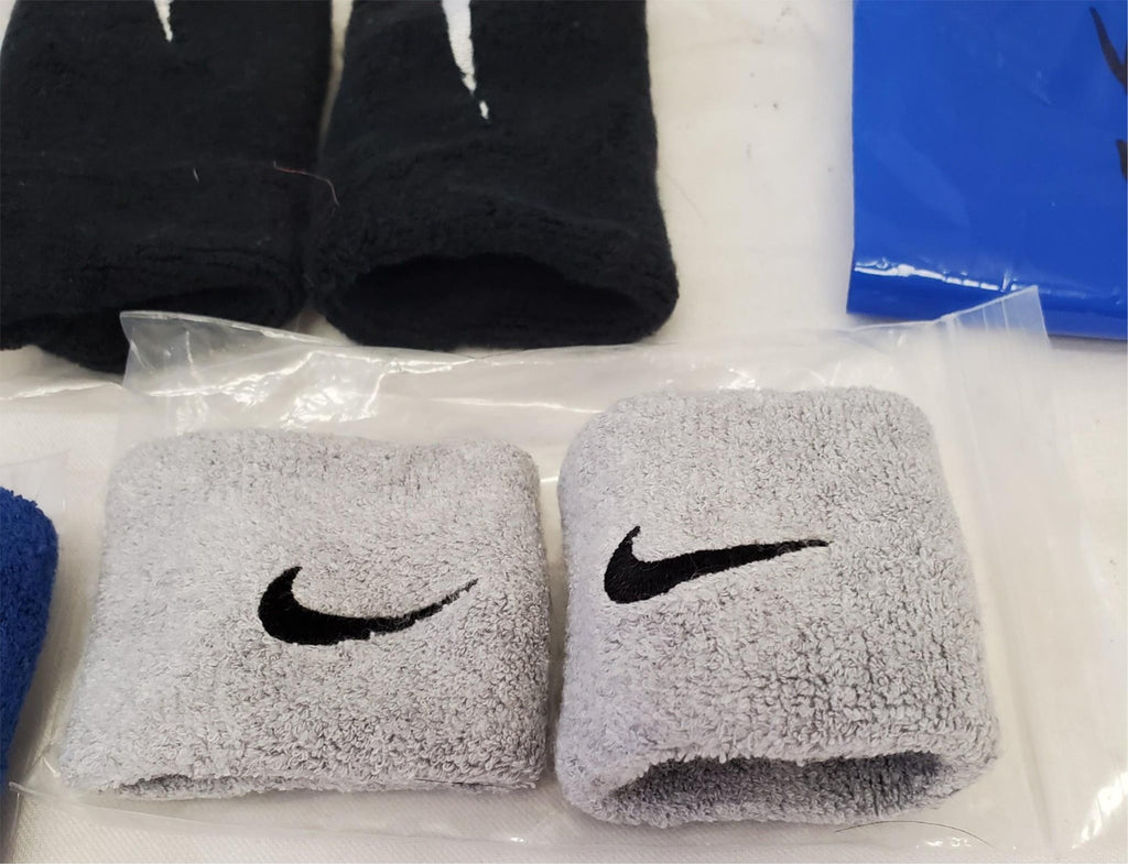 Set of 4 Vintage Nike Swoosh Wristbands