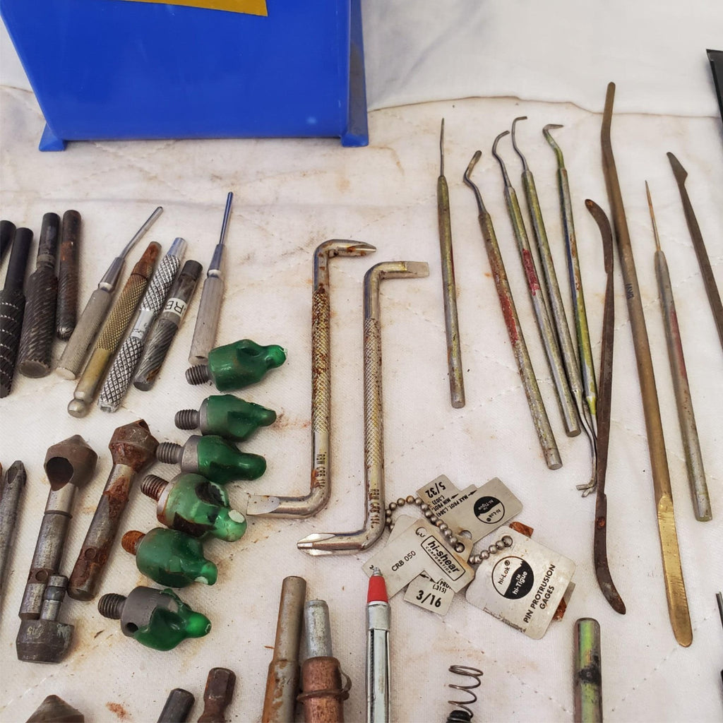 Lot of Assorted Shaft Diameter, Punch, Chisel & other Tools LOT 48