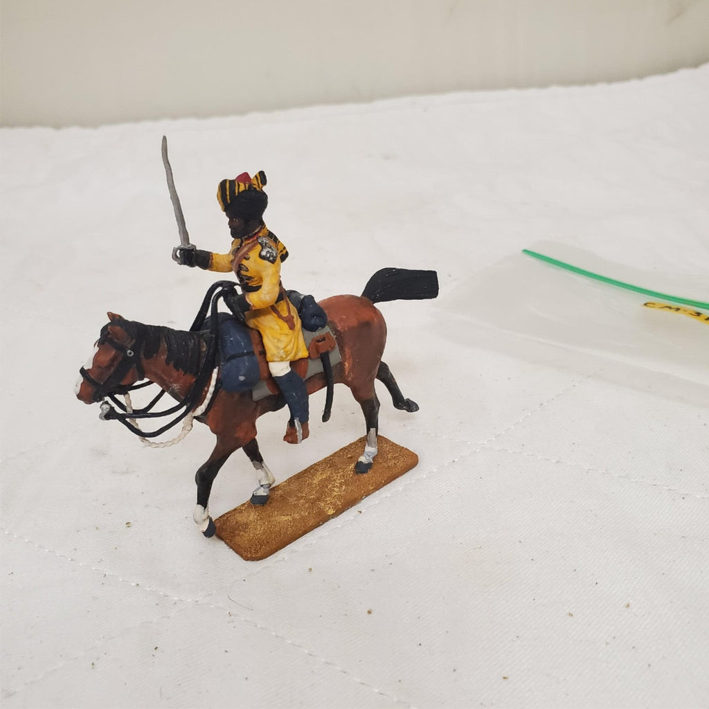 Metal Toy Soldier Skinner's Horse British Officer w/ Sword CM-31