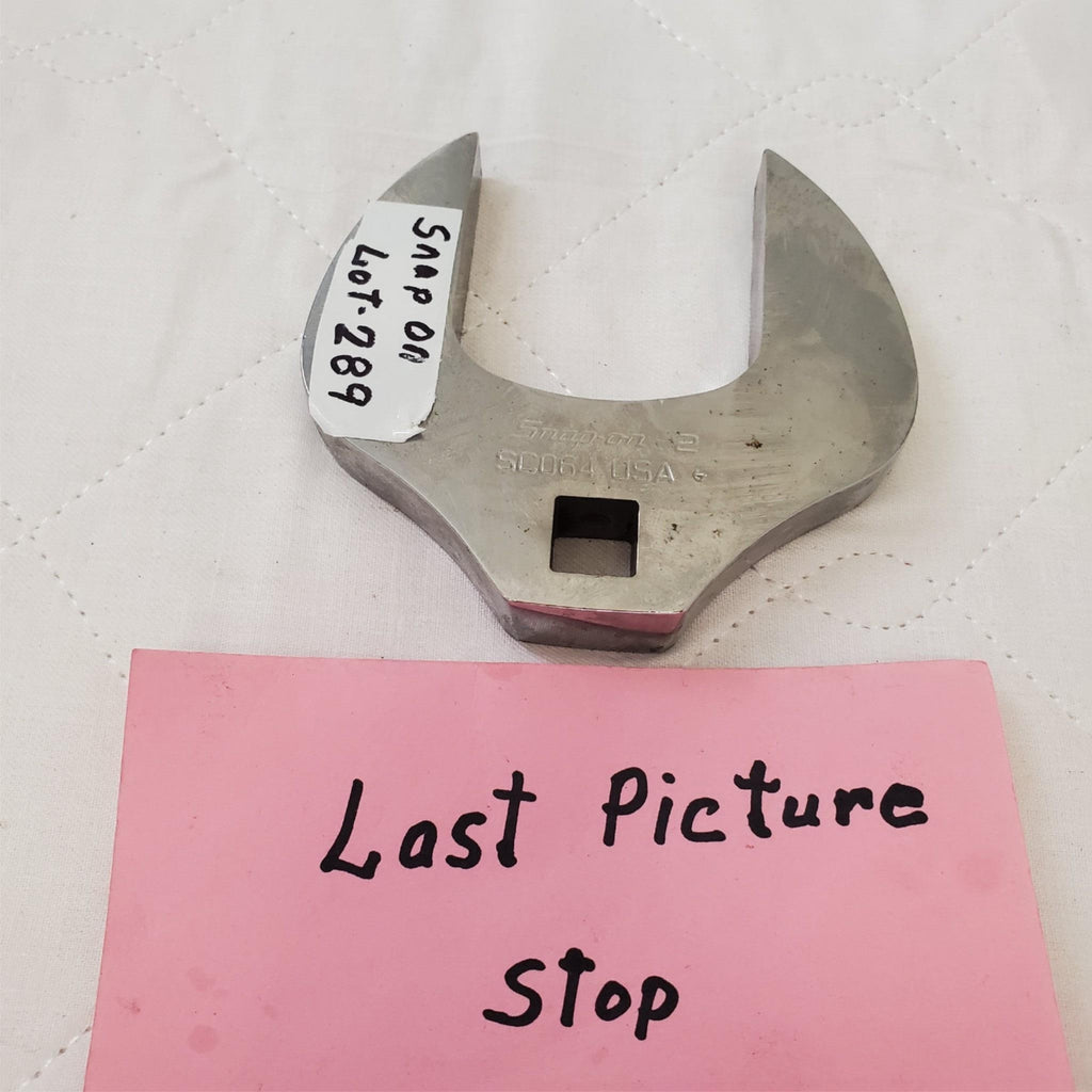 Snap On SCO64 2" Open End Crowfoot Wrench LOT-289