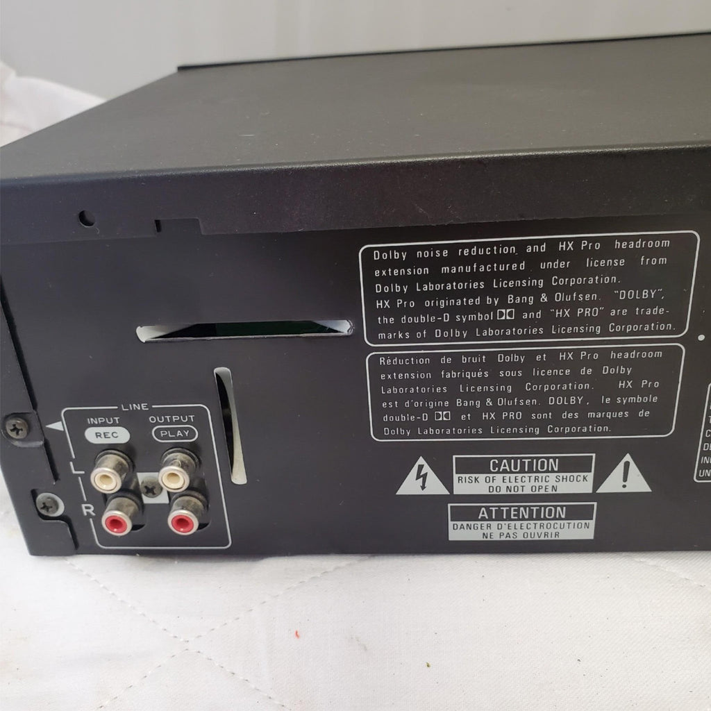Pioneer CT-W602R Stereo Double Cassette Deck