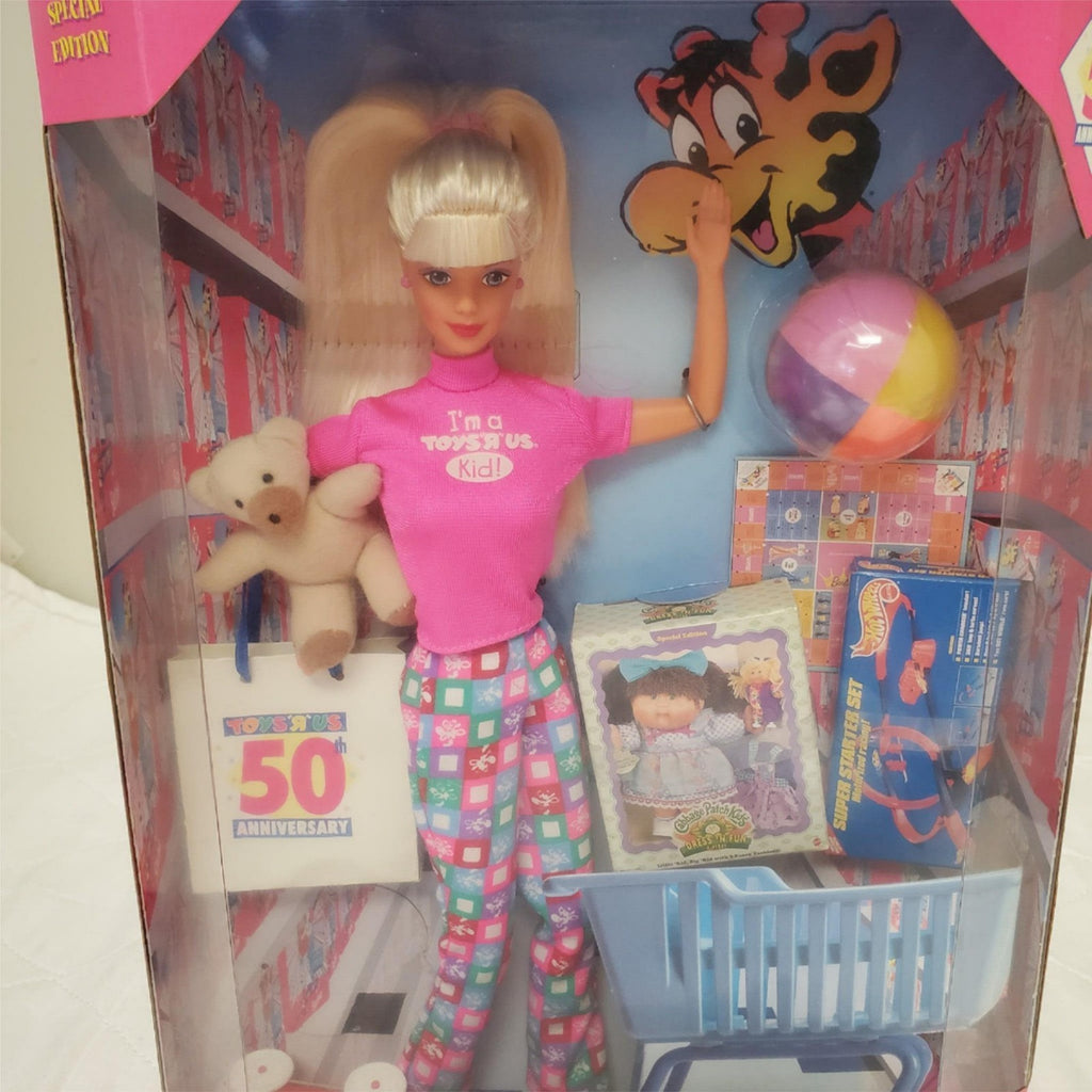 1997 I’m a Toys R Us Kid Barbie Doll 50th Anniversary Mattel #18895