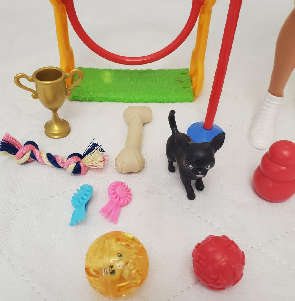 2019 Mattel Barbie Doll You Can Be Anything Dog Trainer Playset