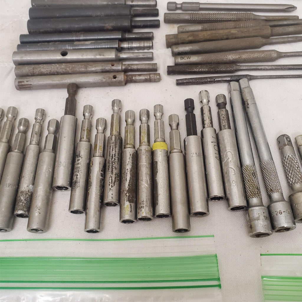 Large Lot of Drill Bit Socket Grinder Bits Set