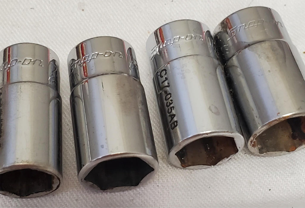 Lot of 64 pc Assorted  Snao on Sockets, Chrome LOT-911