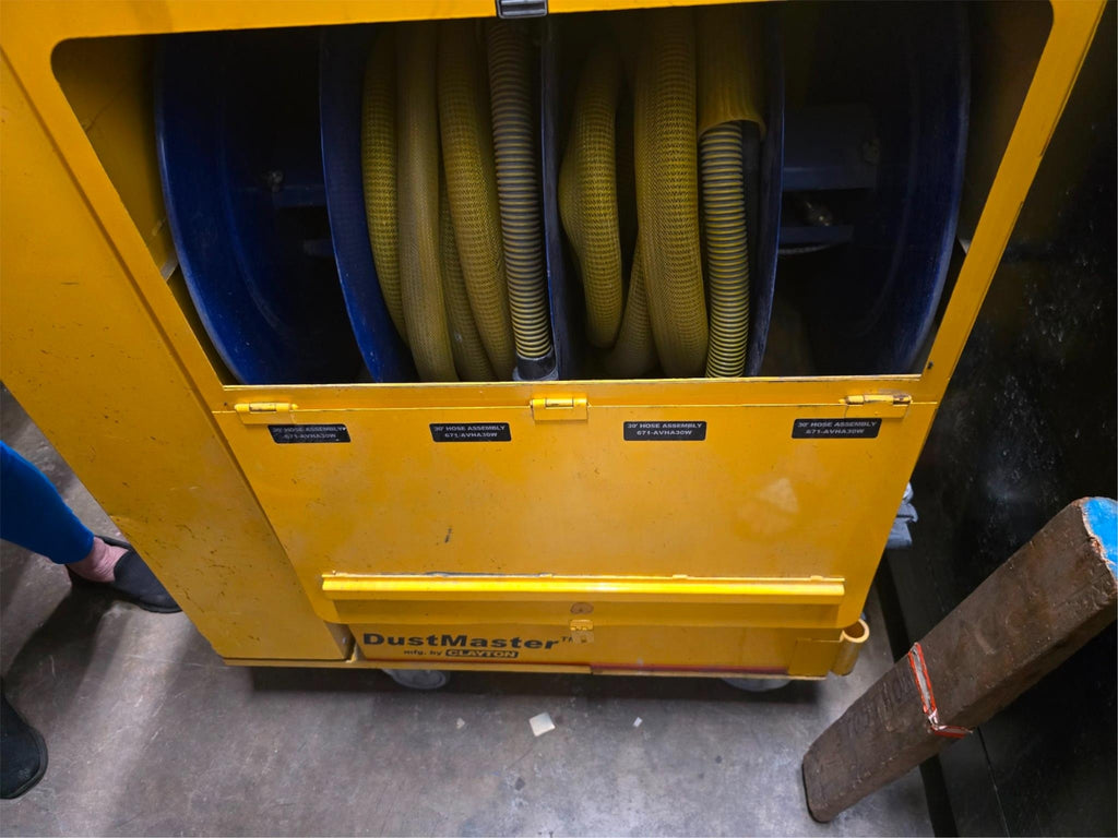 Clayton DustMaster Consolidated Tool Kit and Hose Reel #1
