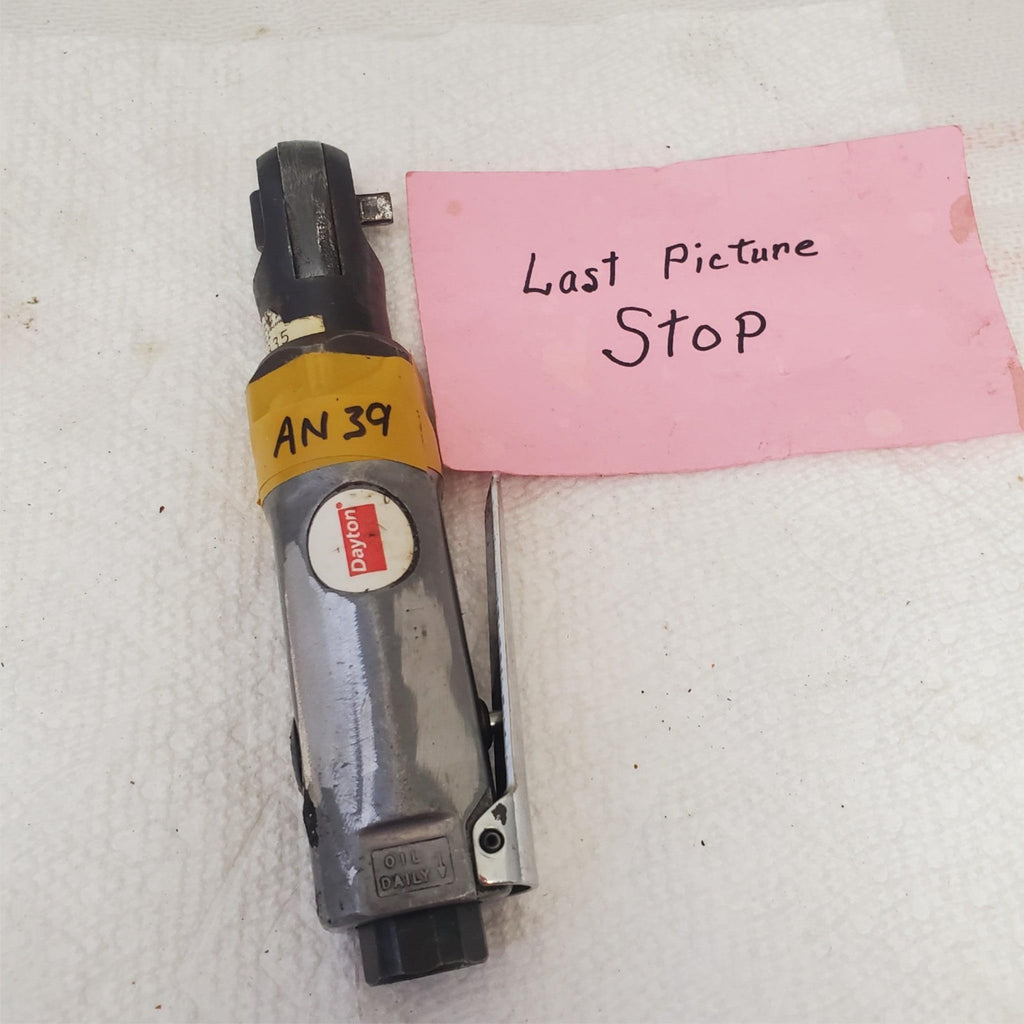 Dayton 4LG56 1/4" Mini Air Ratchet Wrench AN39