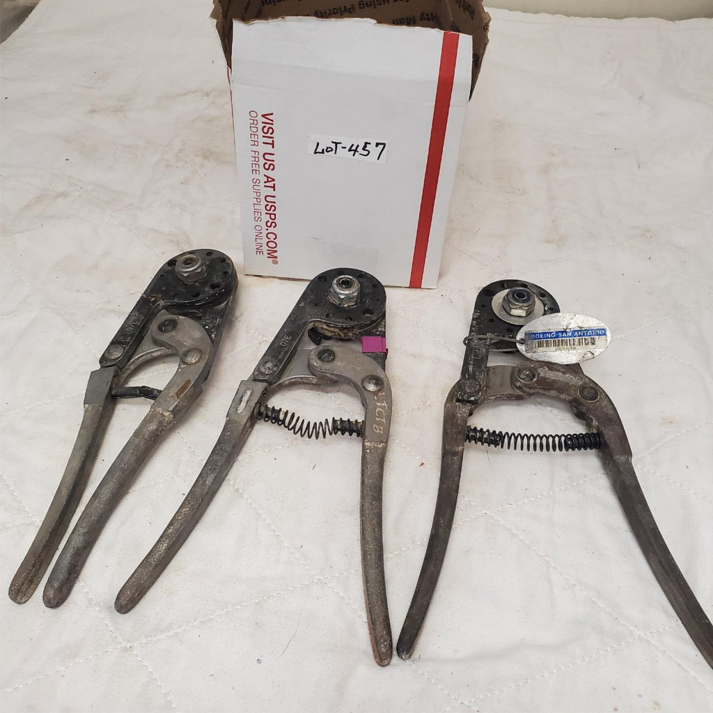 Lot of 3 Heavy Duty Rivet Cutter Hand Tool LOT-457