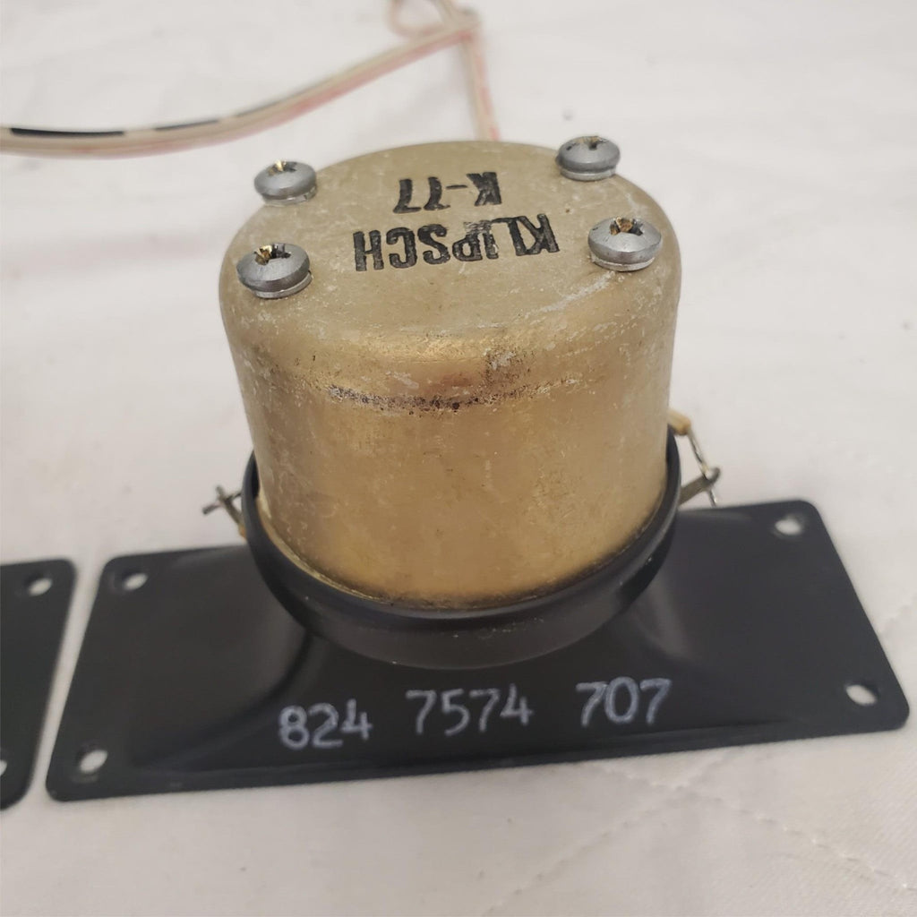 Set of 2 KLIPSCH K-77 Horn Tweeter for Cornwall & Heresy