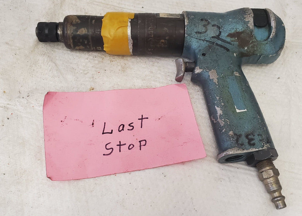 Cleco 8RSAPT-10 Pneumatic Pistol Grip 1/4" Air Tool Screwdriver/Nutrunner TTT-21