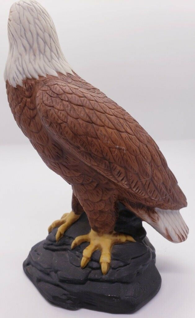 Avon Bald Eagle Statue Figurine Pride of America Handcrafted for AVON 1982