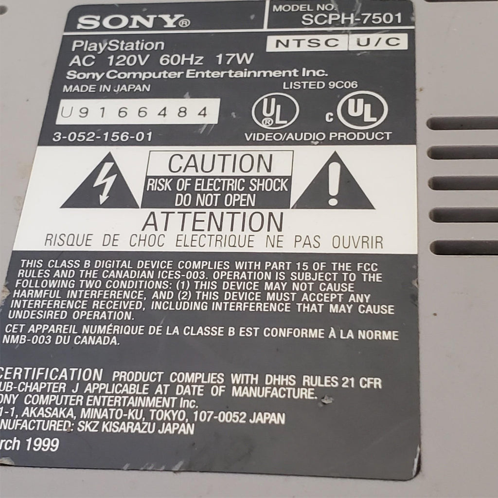 Lot of 10 Sony Play Station 1 Consoles For Parts #1