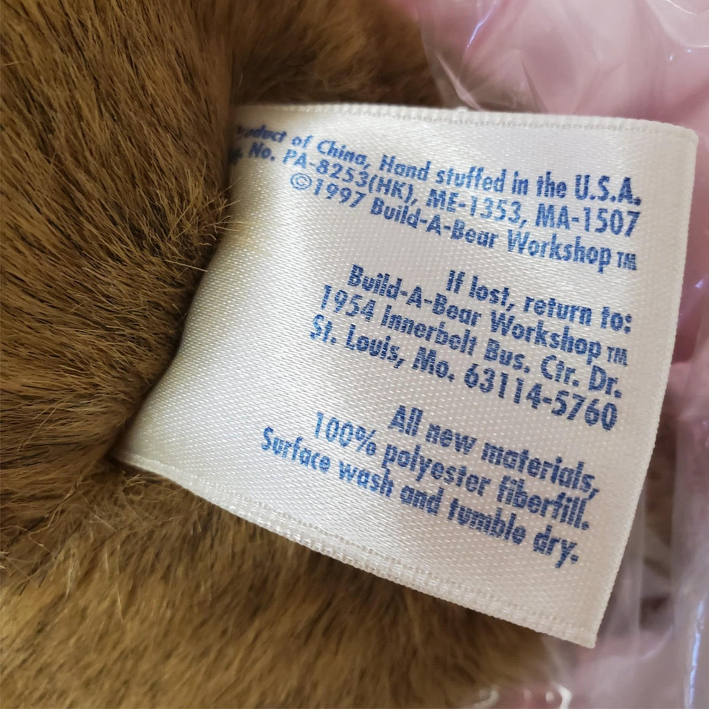 Build a Bear Workshops Brown Bear With Pink Ballerina Tutu Outfit
