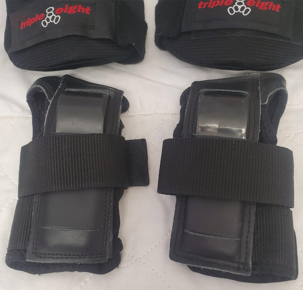 Triple Eight Black Multi-Sport Protective Knee Elbow Pads