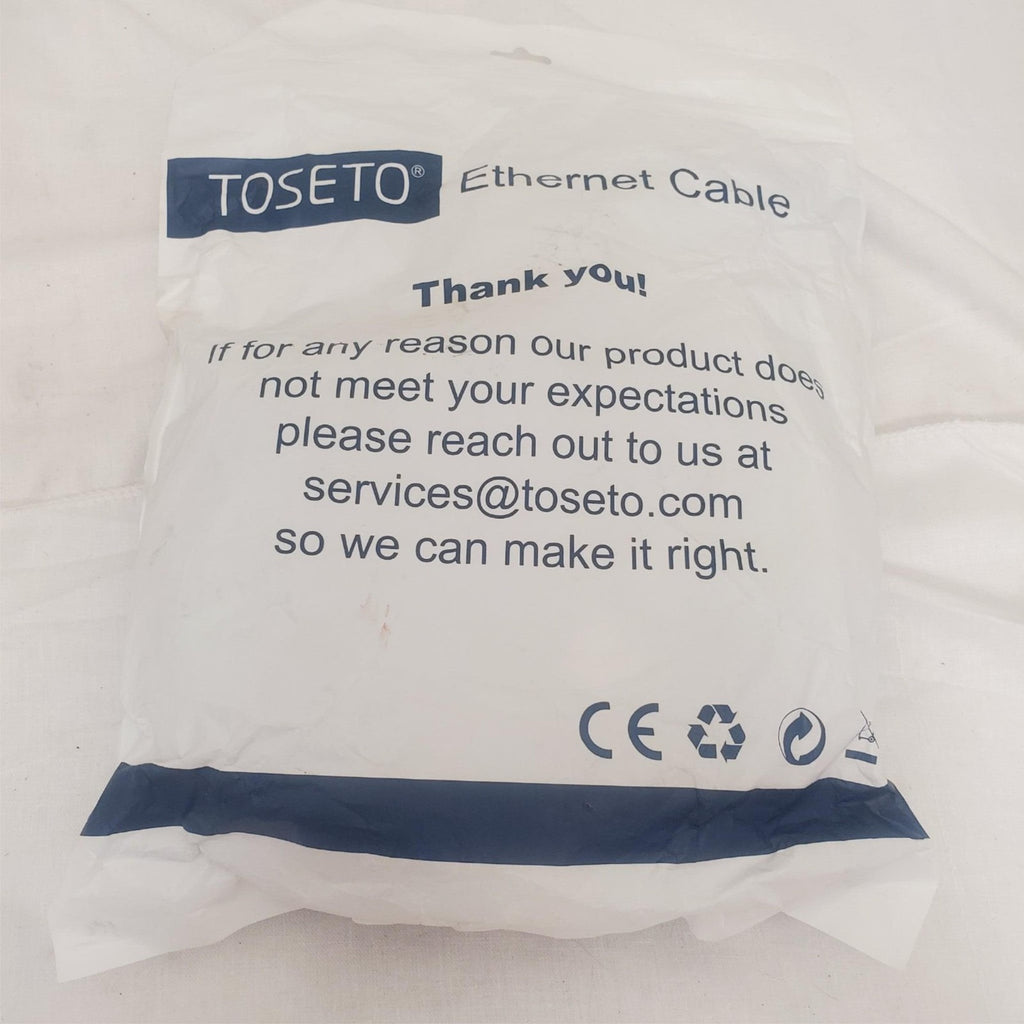 Toseto CAT8 100ft Ethernet Cable 