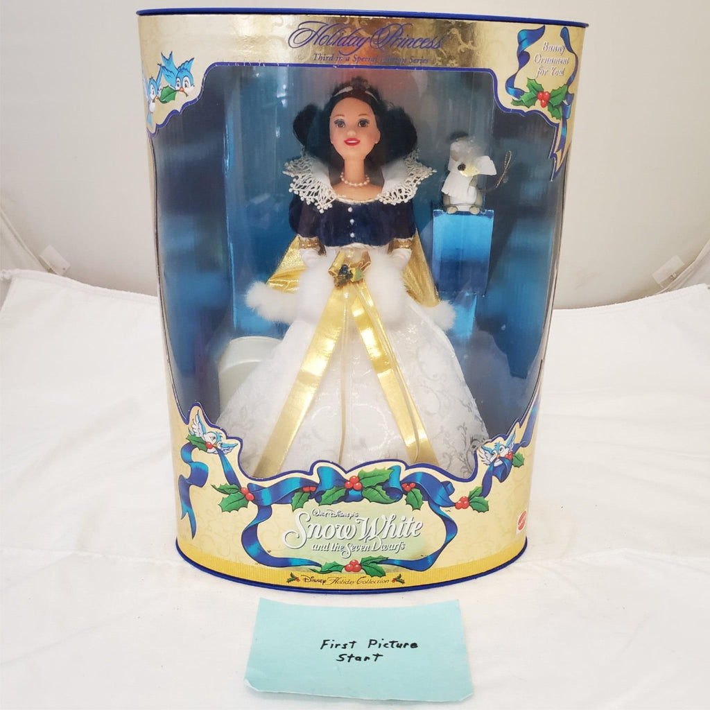 Barbie 1990- Disney Snow White & 7Dwarfs- Holiday Princess Collection 3rd Series