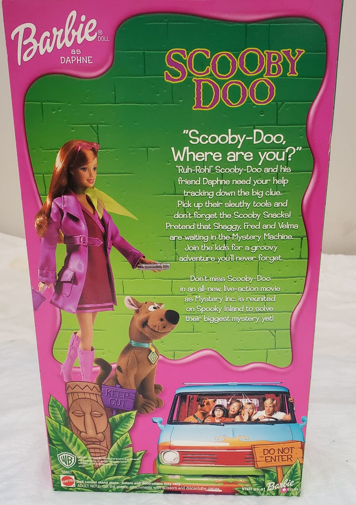 Barbie as Daphne Scooby-Doo Doll 2001 Cartoon Network Edition Mattel