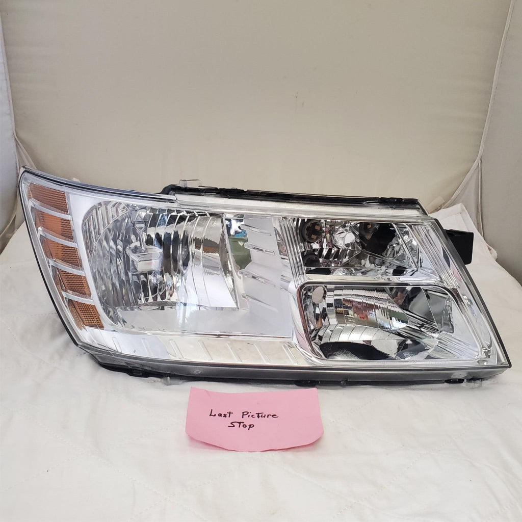 2009-2020 Dodge Journey Headlight Headlamp W/Chrome Trim Right Side #1