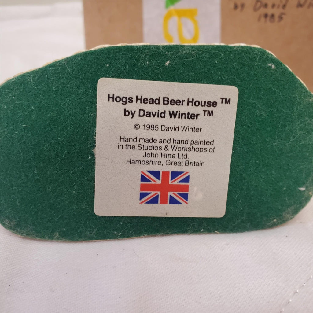 David Winter's Cottage Hogs Head Beer House 1985 & Craftsmens Cottages 1985
