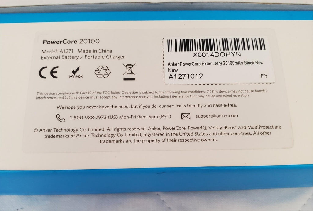 Anker A1271 PowerCore 20100mAh Portable Charger Power Bank 