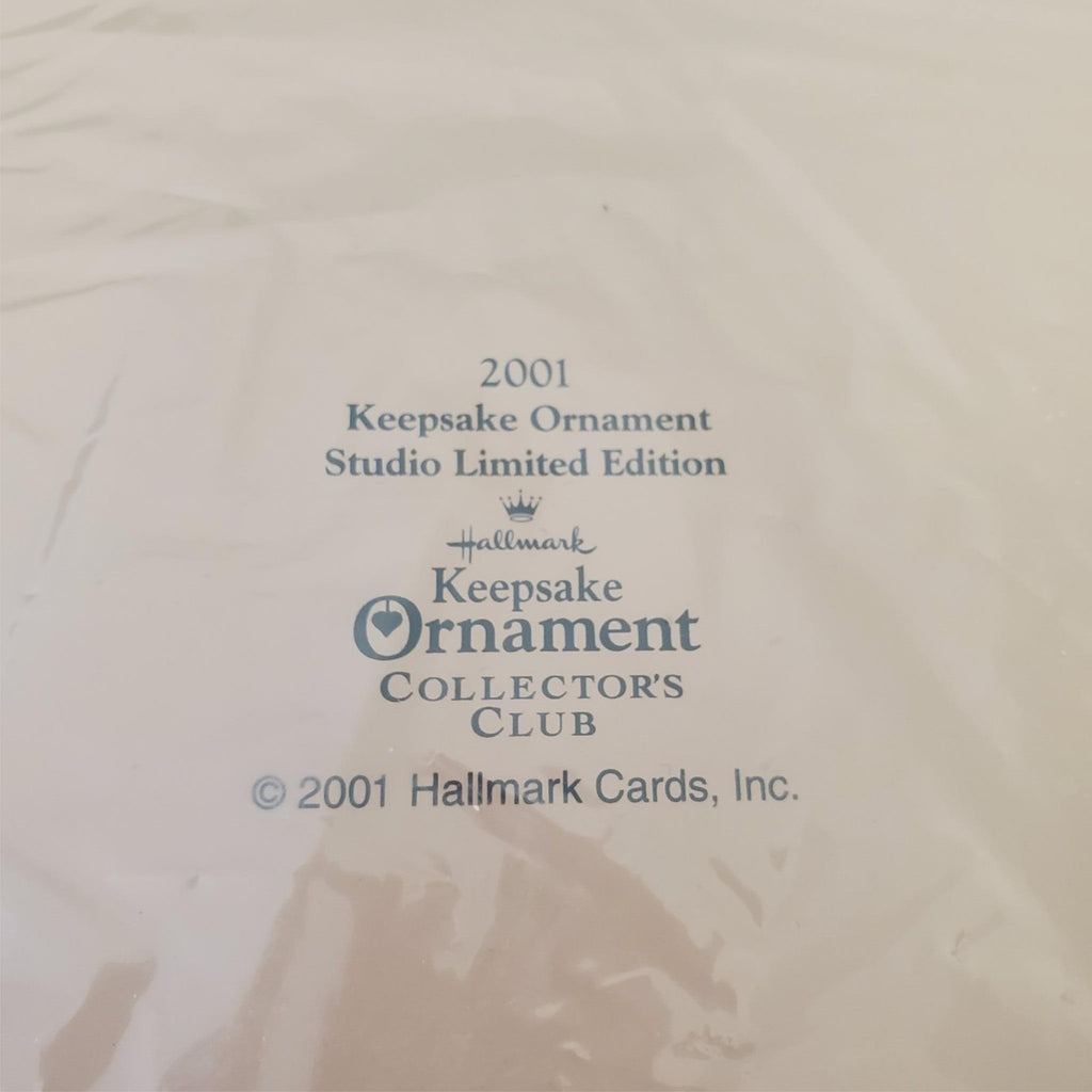 Hallmark Keepsake Ornaments Santa's Desk 2001 Studio Edition #1