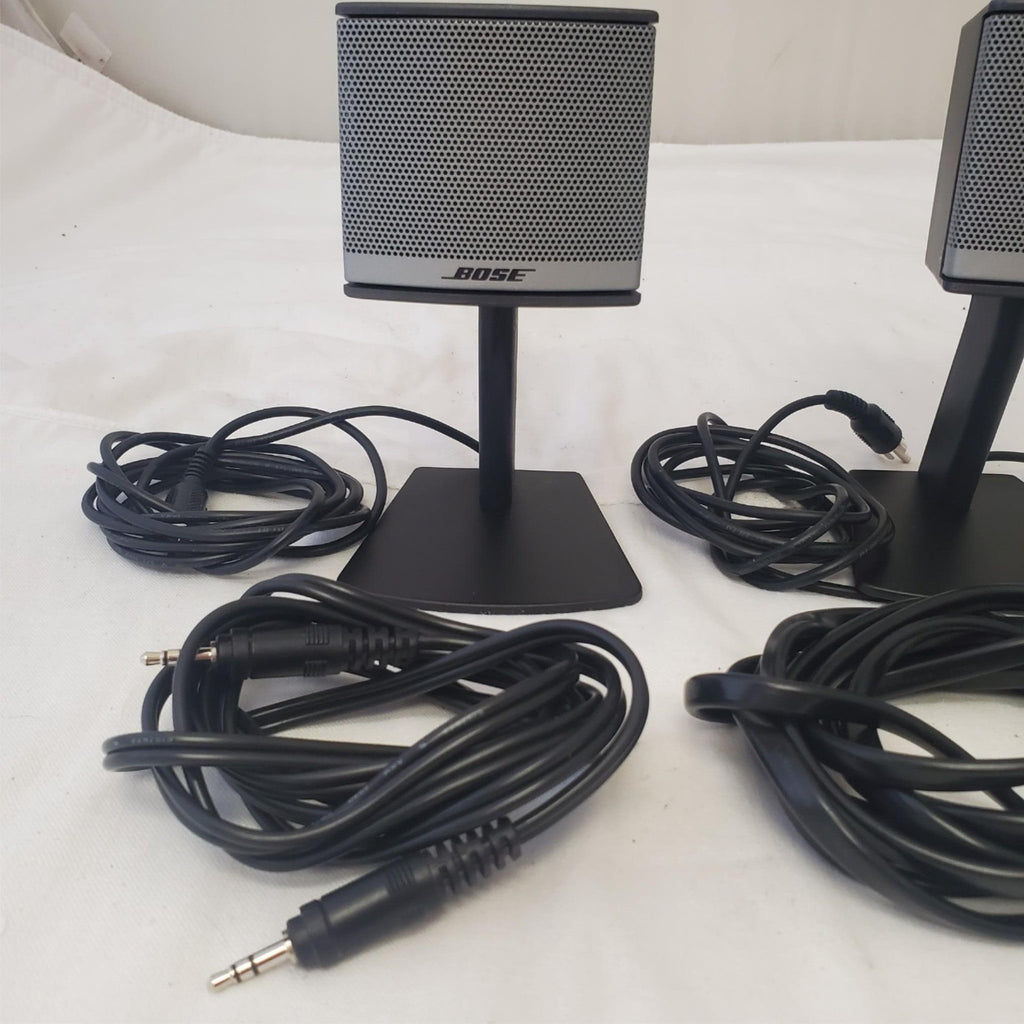 Set of 2 Bose Companion 3 Series II Multimedia Satellite Speakers