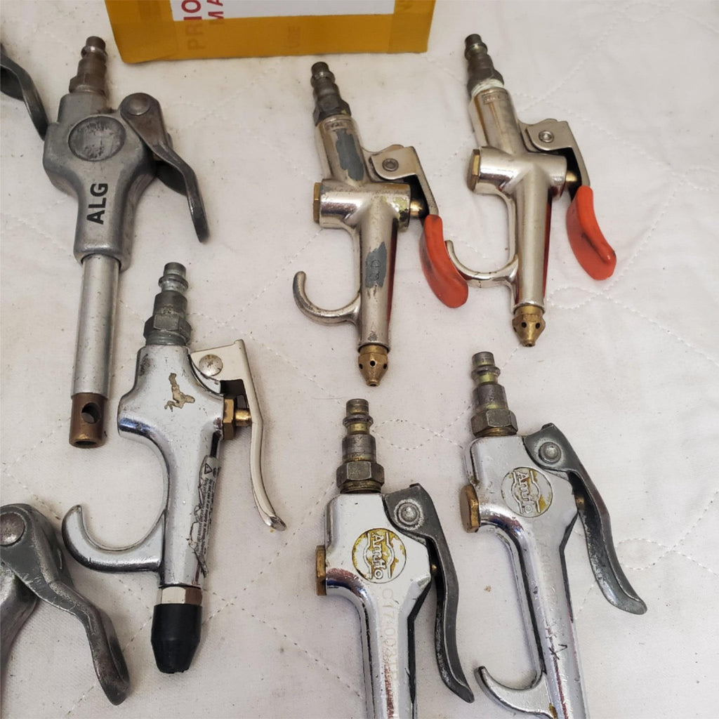 Lot of 9 AHMO ALG Steel Pneumatic Air Gun LOT-821