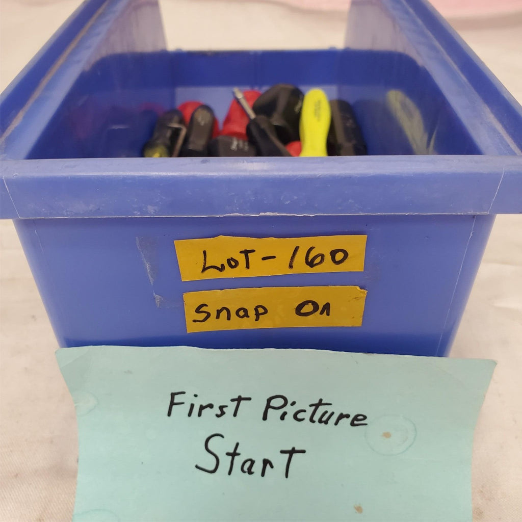 Lot of 21 Assorted Snap-on Flat Head Slotted Nut Driver & More LOT-160
