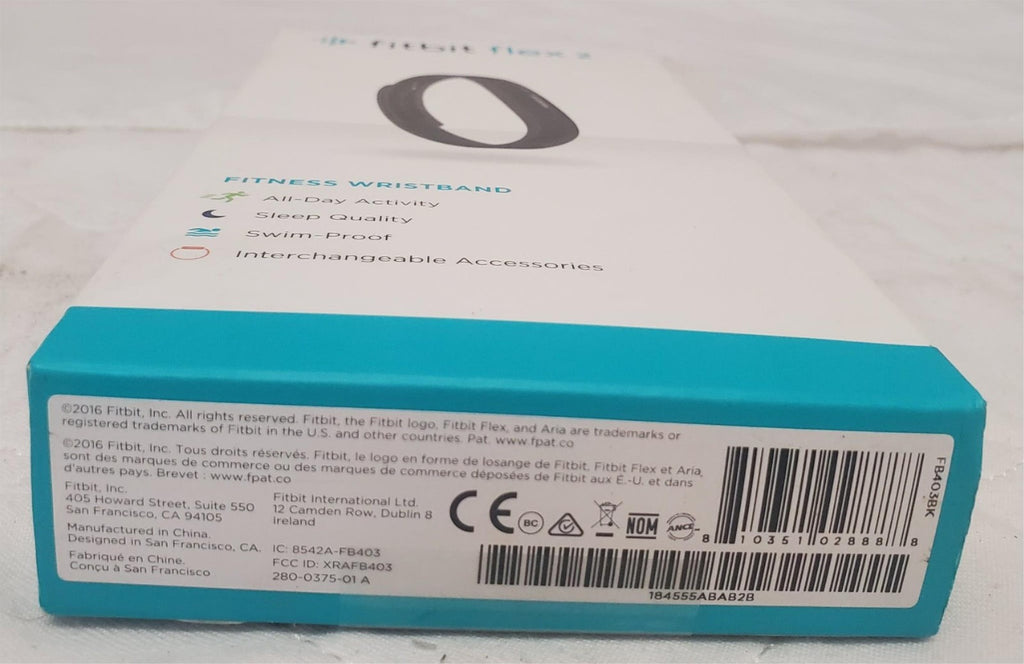 Fitbit Flex 2 FB403BK Activity Tracker Fitness Wristband Accessories (NO FITBIT)