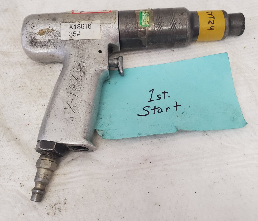 Cleco 8RSAPT-10 Pneumatic Pistol Grip 1/4" Air Tool Screwdriver/Nutrunner TTT-24