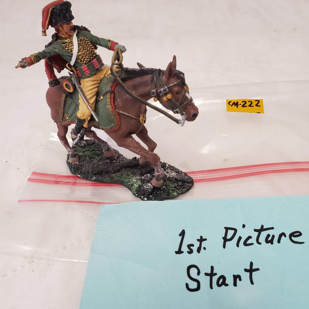 2010 The Collector's Showcase Hand Painted Metal Toy Soldier Chasseur a Cheval