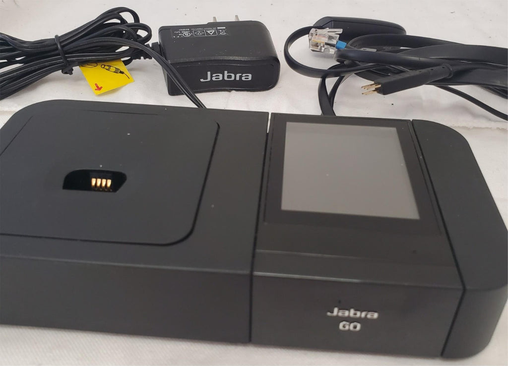 Jabra Go6400BS Wireless Bluetooth Charging Stand with USB Cable & Power Adapter