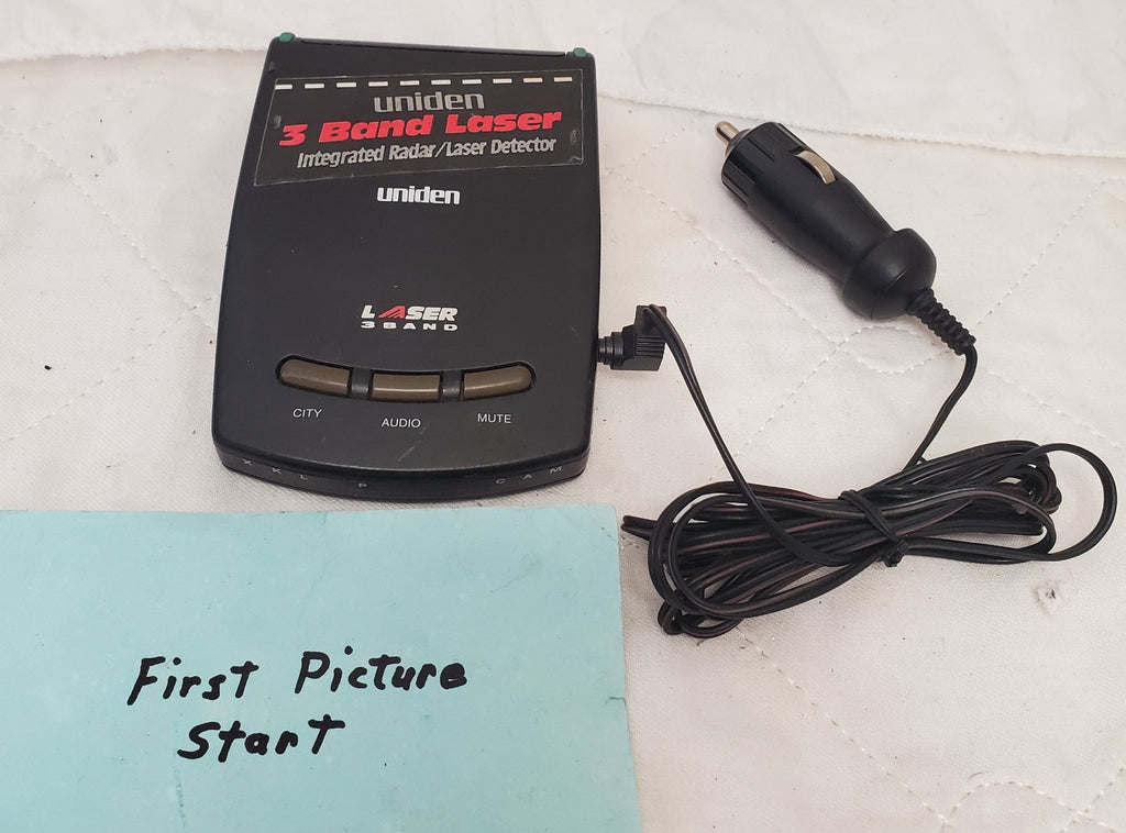 Uniden 3 Band Integrated Radar Laser Detector with Power Cable