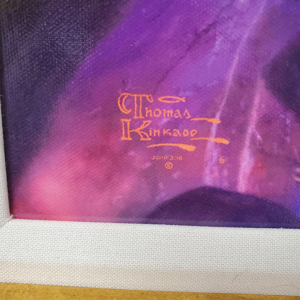 Thomas Kinkade The Lion King 18 x 27 inches AP LE Framed Canvas Disney Art