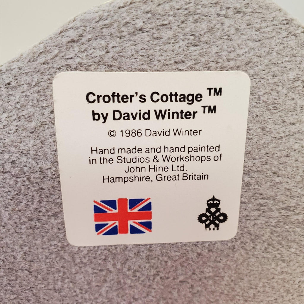 David Winter's Suffolk House &  Crofter's Cottage Figurine