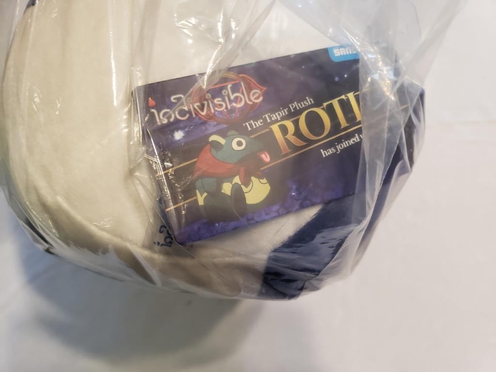 New Original Sanshee The Tapir Plush Roti has Joined Kids Soft Stuffed