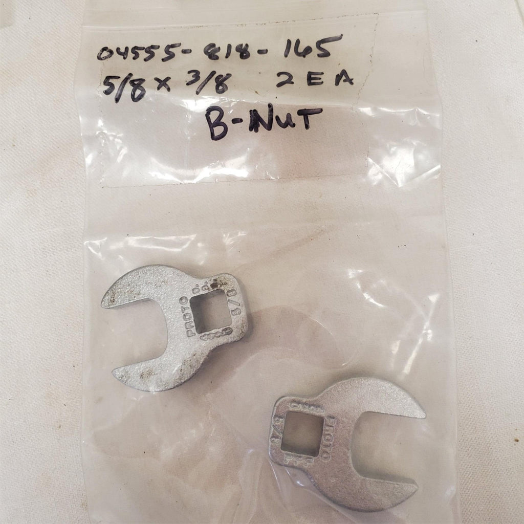 Lot of 8 Crowfoot Open End Wrench LOT-728