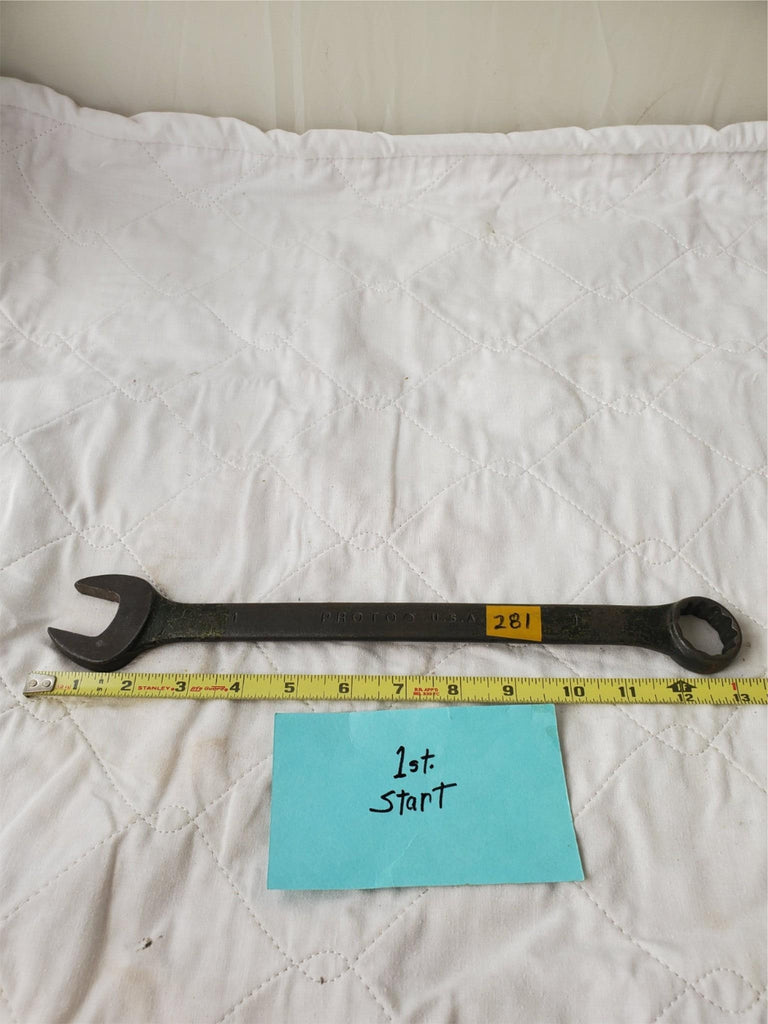 PROTO Black 1232B Combination Wrench  Tool LOT 281