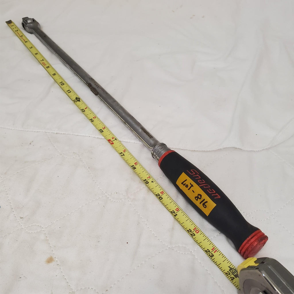 Snap On Soft Grip 24" Long Handle Flex Head Breaker Bar LOT-816