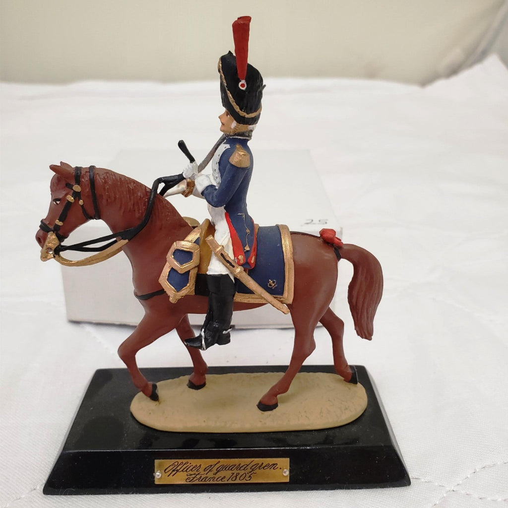 Officer of Quard Gren France 1805 Guards on Horseback Toy Soldier