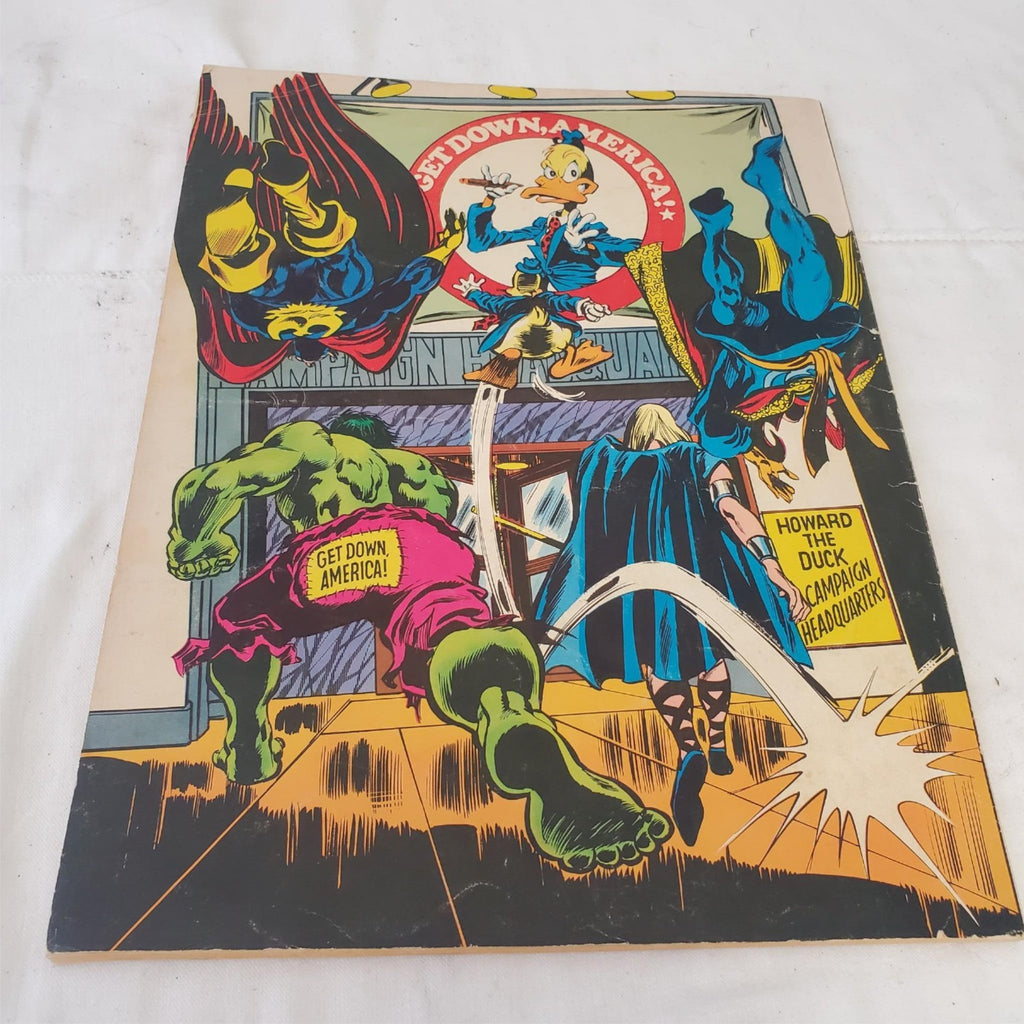 Giant Comic Howard the Duck Joins Defenders Marvel Treasury #12