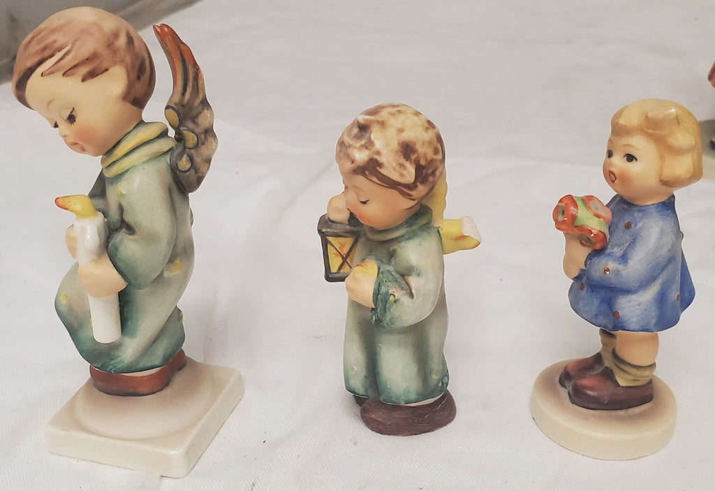 Lot of 12 Vintage Hummel Hand-Painted Ceramic Child Figurines