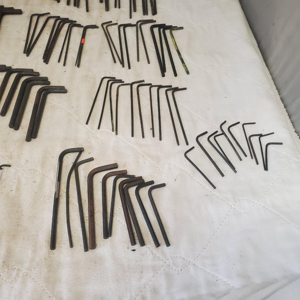 Lot of 200 Pieces  Allen/Hex Wrenches All Purpose Mixed Sizes LOT170